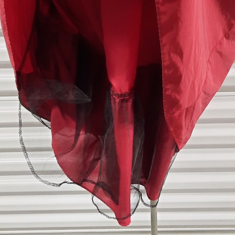 David's Bridal Dress Womens Size 2 Red - Picture 6 of 7